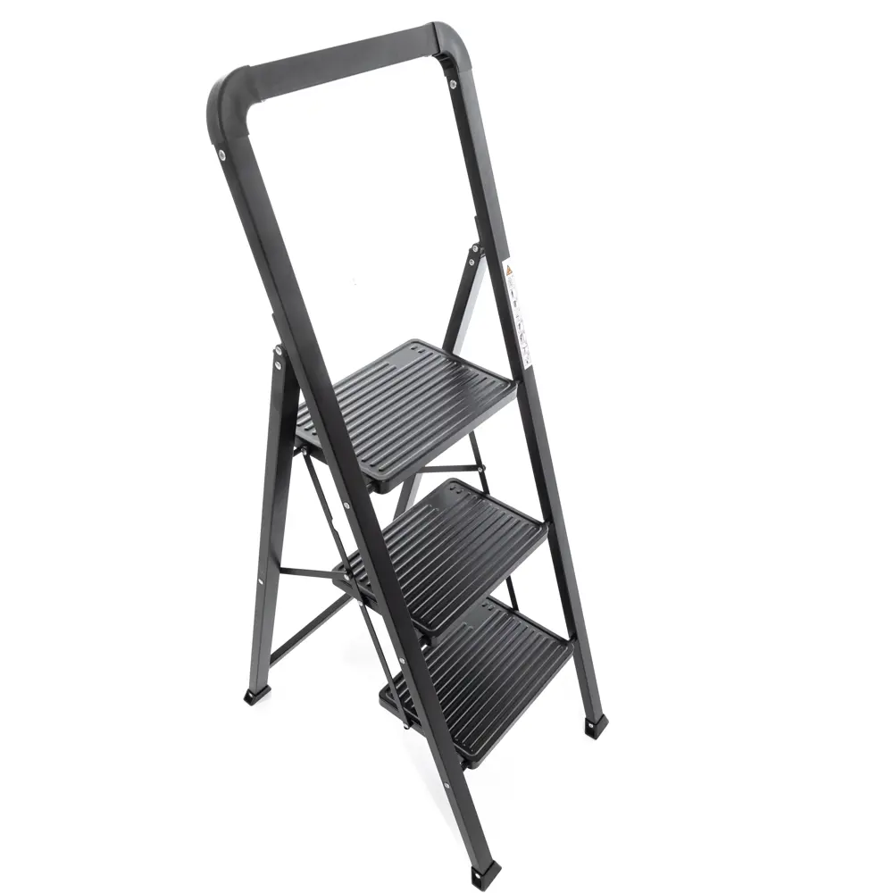 Стремянка стальная Zalger 3 ступени, максимальная нагрузка 150 кг STLM-2146258 - Вид №2