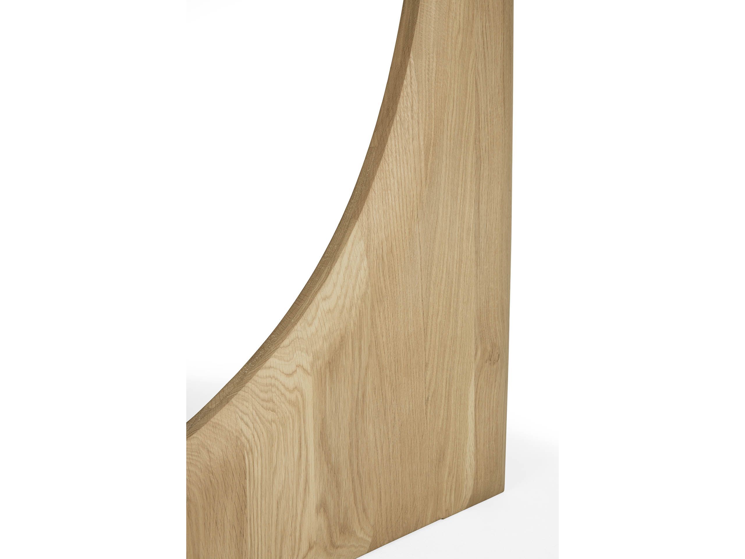 Круглый дубовый обеденный стол Ethnicraft Geometric ARCH-00124053 - Вид №4