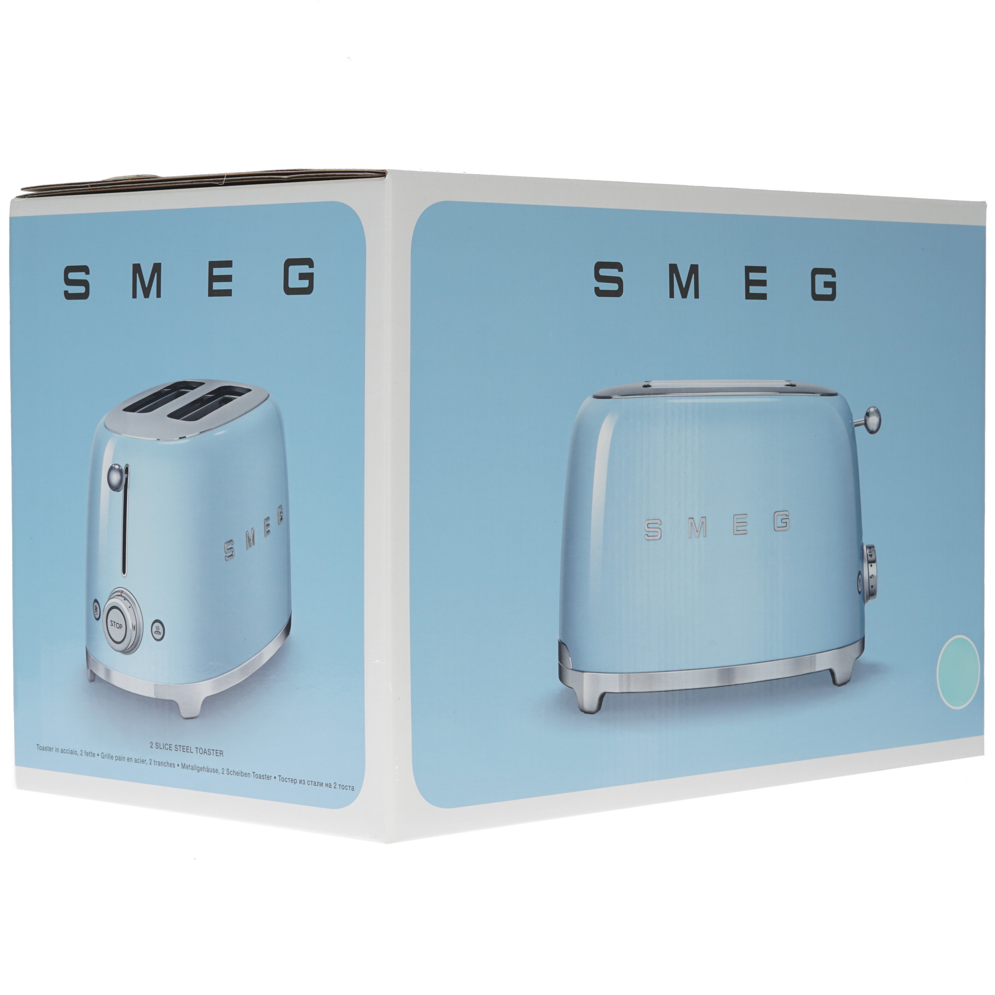 1152599 Тостер Smeg TSF01PBEU голубой STDN-0090143 - Вид №7