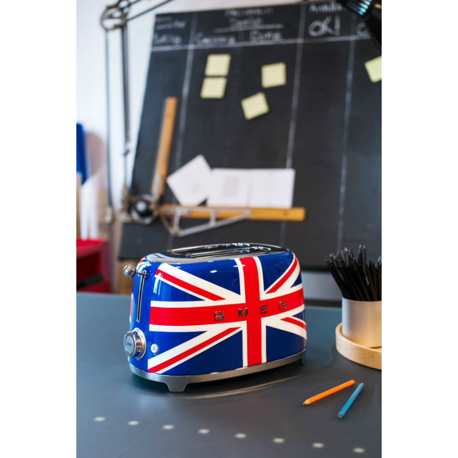 Тостер на 2 ломтика TSF01, британский флаг Smeg TSF01UJEU - Вид №7