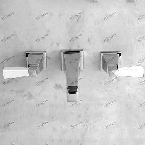 Смеситель настенный для раковины 2VPTIME233MCRBI Devon Devon VIP TIME Devon&Devon