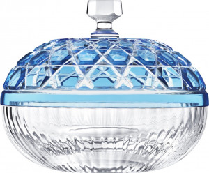 10660766 St. Louis Конфетница St. Louis "Ройал" 10,3см (голубой) Хрусталь