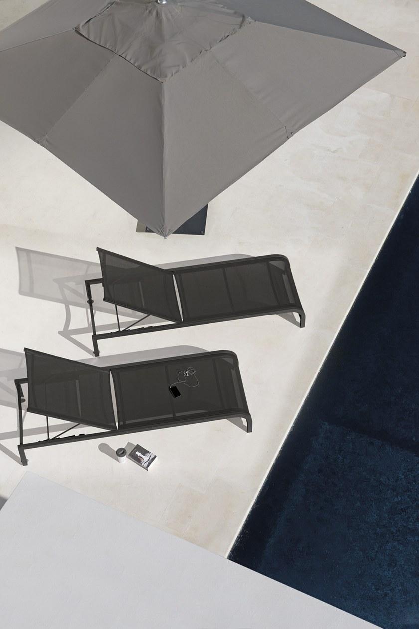 MANUTTI Откидной алюминиевый садовый шезлонг Latona sun-id-1394027 - Вид №2