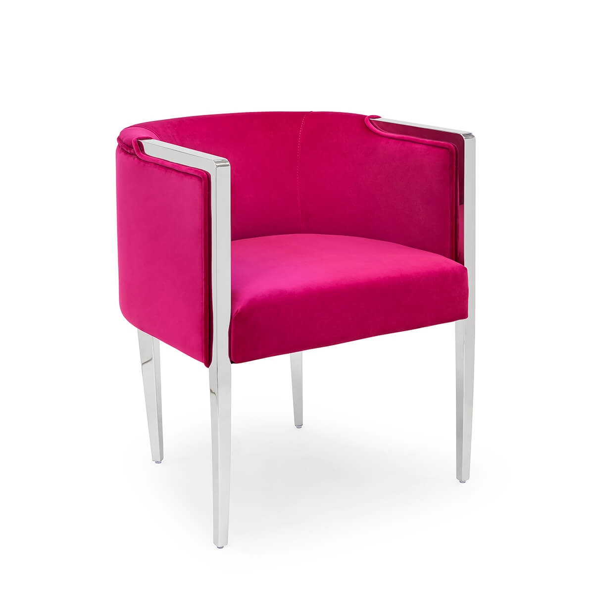 700417-50 ABHIKA СТУЛ GARDA ROUND PINK  - Вид №7