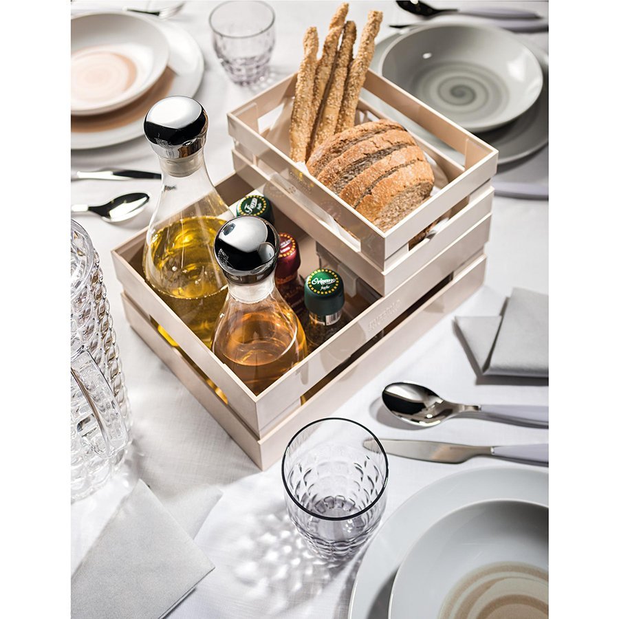 Ящик для хранения пластиковый 22 см бежевый Tidy&Store GUZZINI  00-3871102 Бежевый  - Вид №1