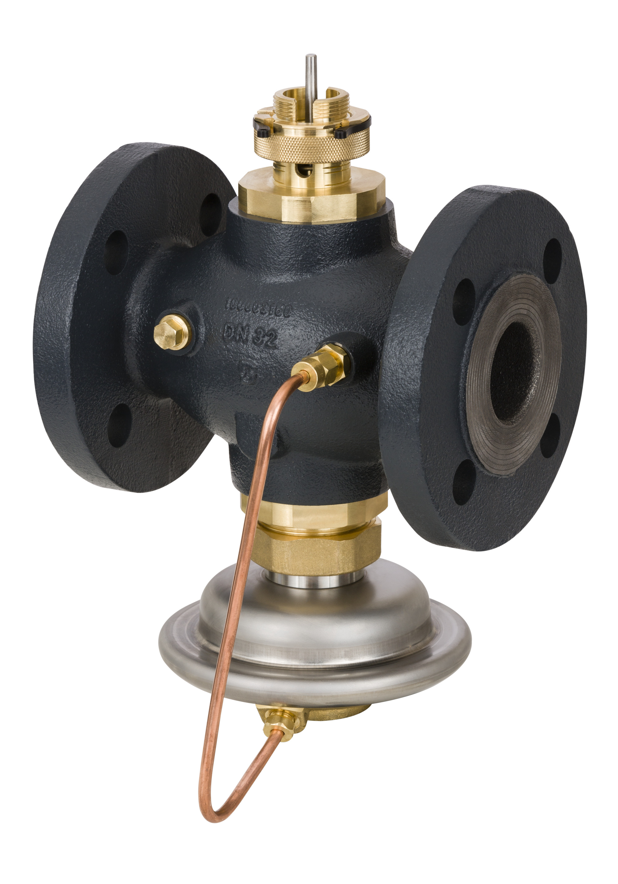 Danfoss Клапан регулирующий комбинированный AVQM с наружной резьбой или фланцевый Комб. р-рAVQM PN16 20/6,3//0,2/резьб. 003H6738  - Вид №50