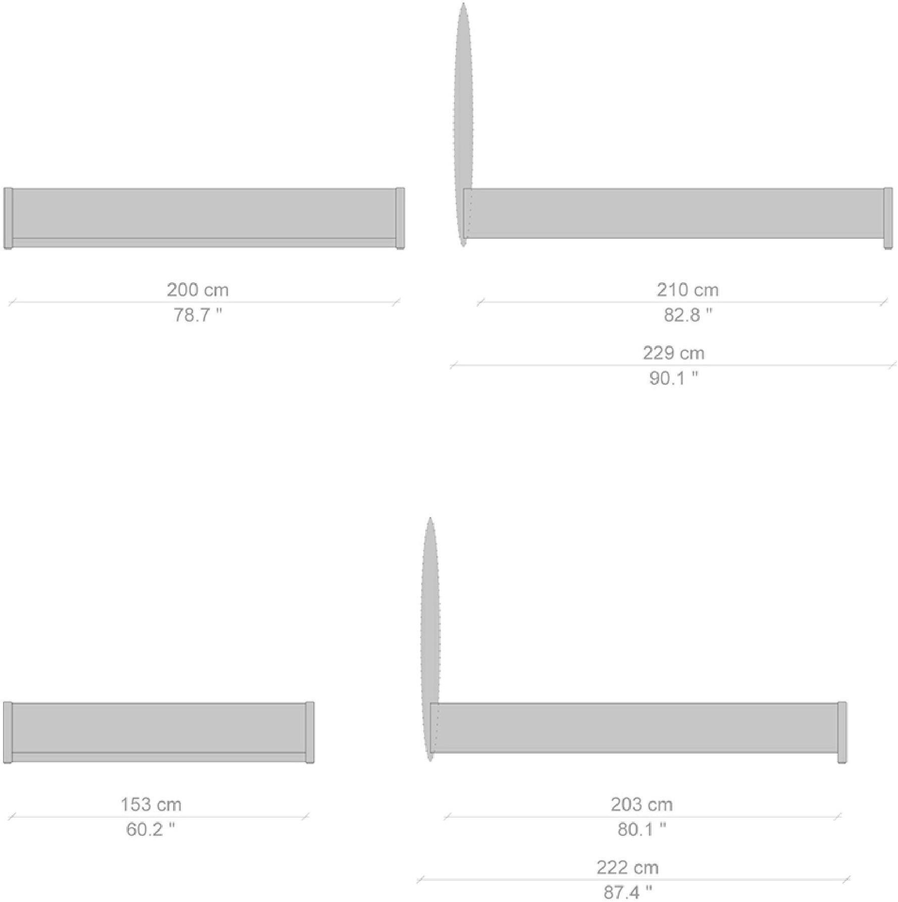 Cassina Кровать с мягким изголовьем Bio-mbo sun-id-1462838 - Вид №5
