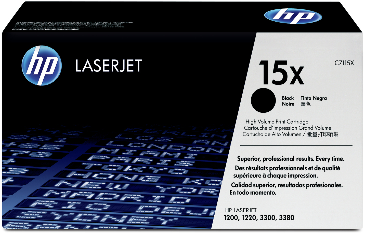 C7115X laserjet black print cartridge HP Santreyd 