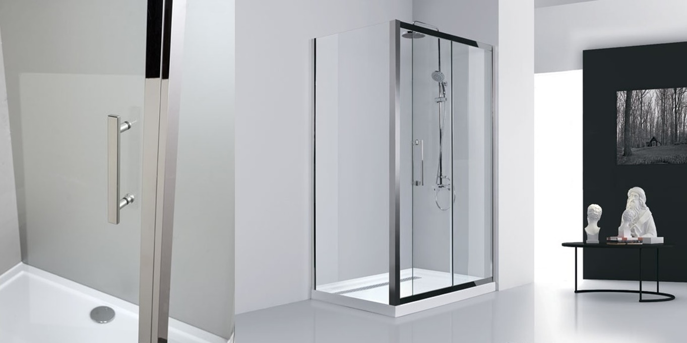 Душевой уголок Aquanet Delta NPE1131 120x80, прозрачное стекло 00183213 - Вид №1