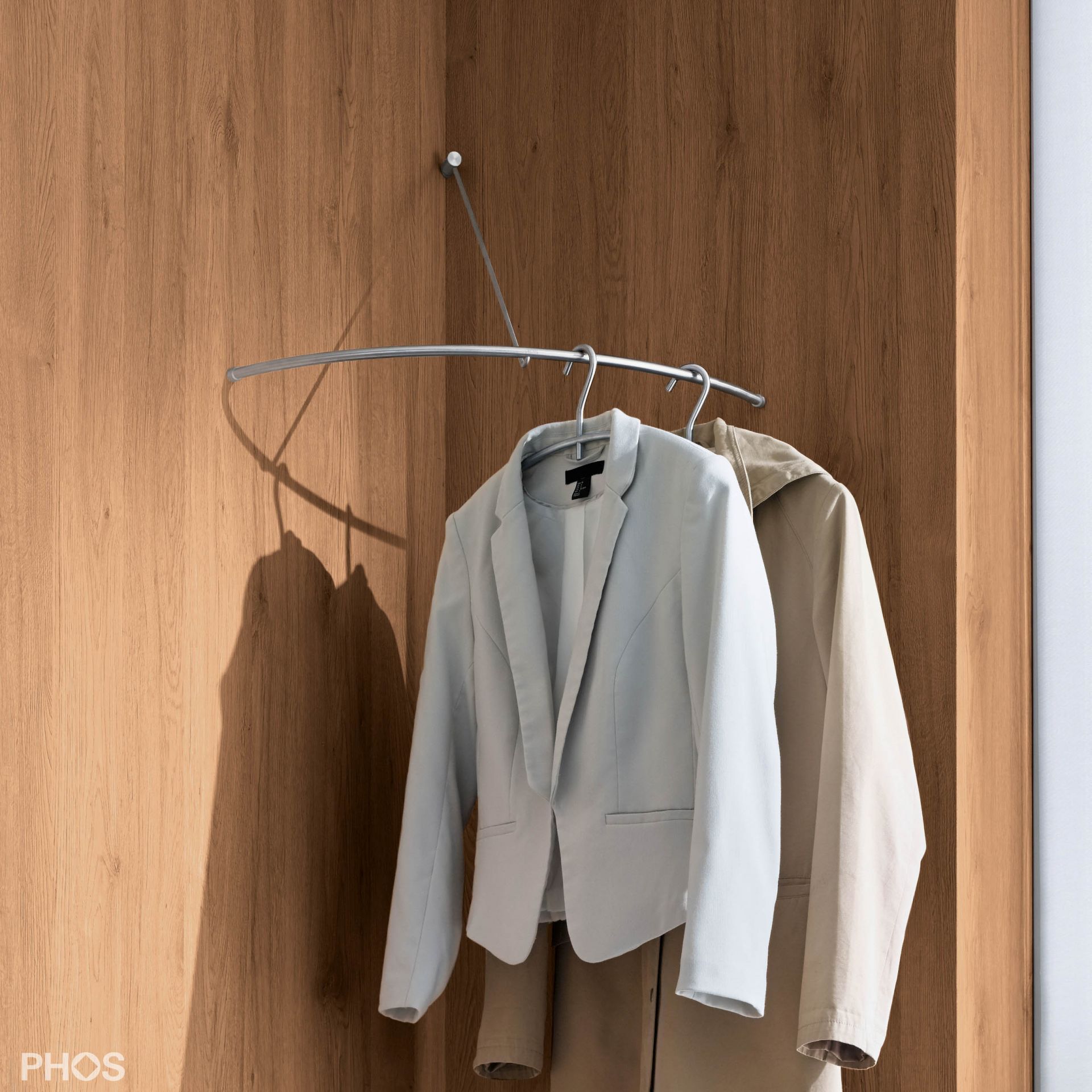 G300VW Угловой шкаф изогнут в четверть круга, радиус 30 см. PHOS 