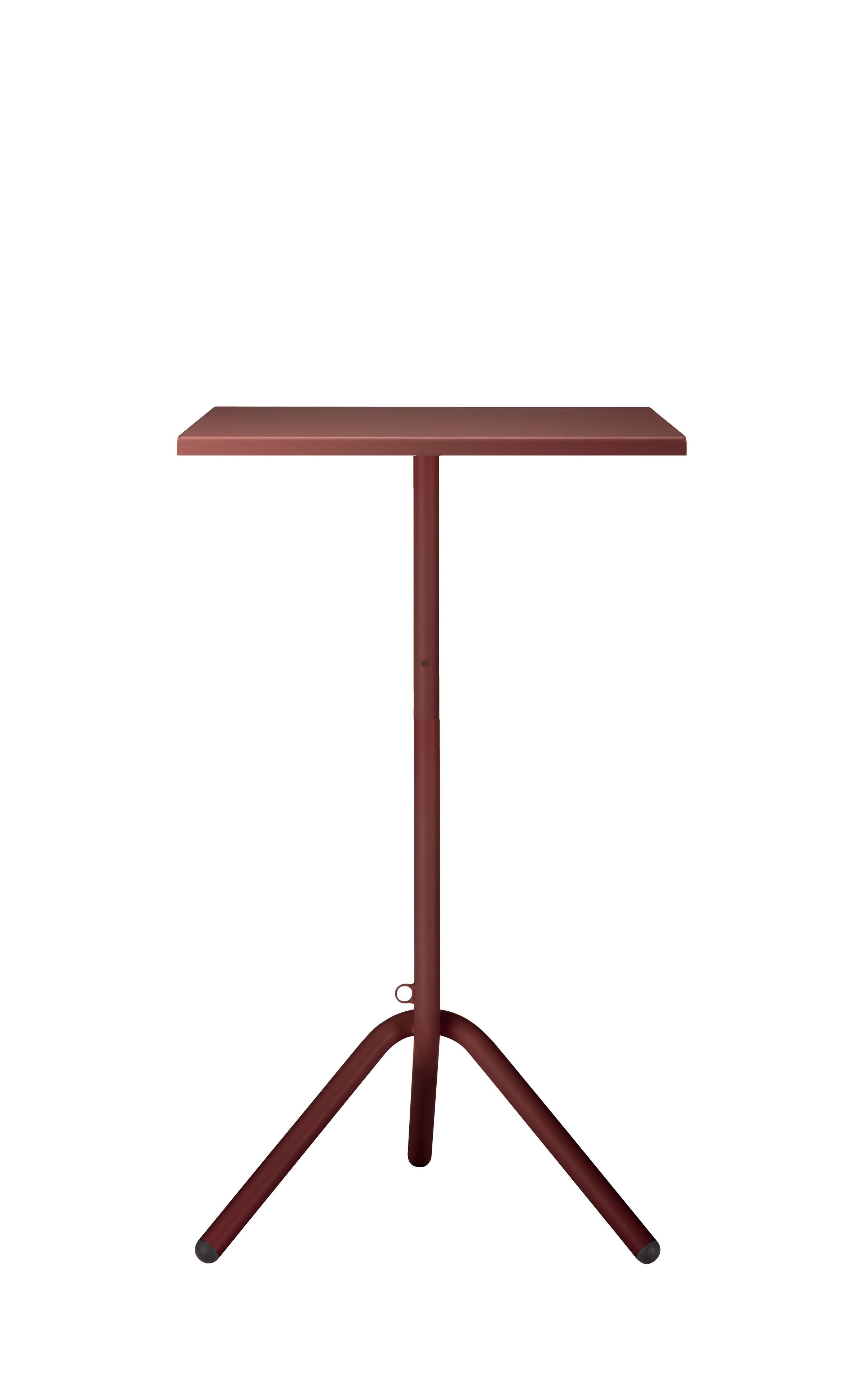 Высокий квадратный стол с откидным верхом из листового металла COLOS ARCH-00148341 - Вид №5