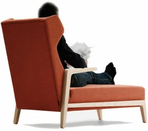Sancal Кресло из ткани с подголовником