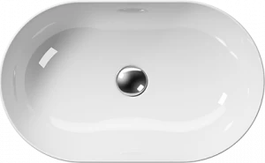 883411 Накладная раковина на столешницу  овальная GSI ceramica Pura