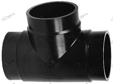 SANIT 901879206 Тройник 90 °, PE 100, SDR 11, в скором времени 