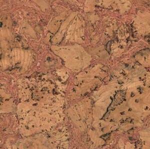 Пробка CorkStyle Wall design Vico Red (Гладкая) 600х300 мм.