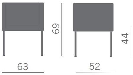 Kastel Стул для конференций из ткани с подлокотниками sun-id-1504662 - Вид №1