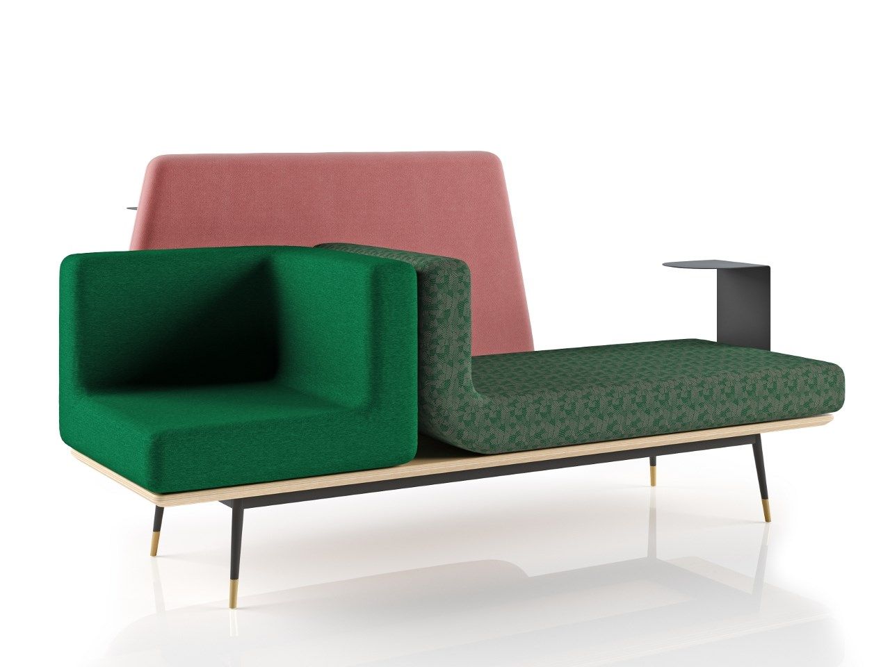 Модульный диван для контрактной ткани Cider Edition EELO ARCH-00053142 - Вид №2