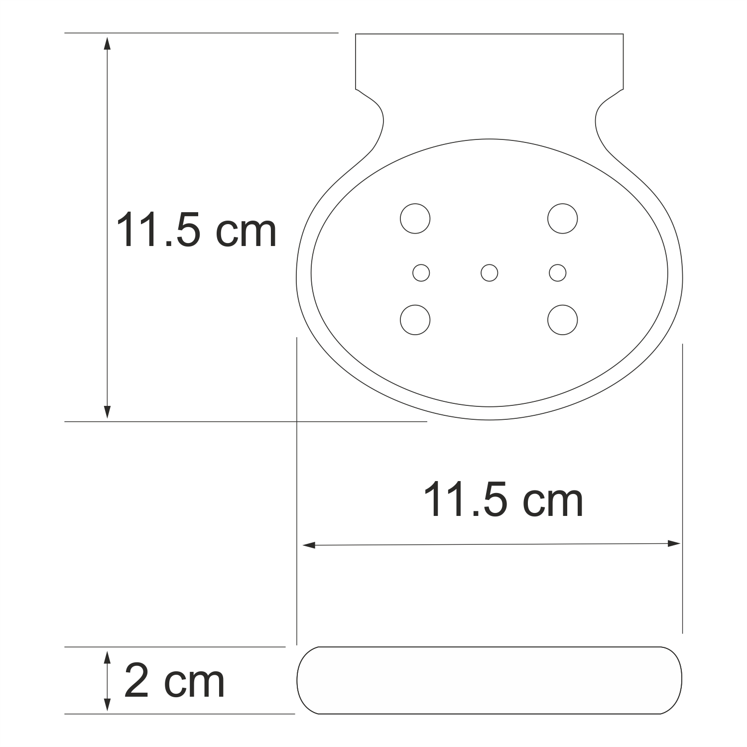 K-6869 Berkel Мыльница решетка WasserKRAFT Berkel K-6800  - Вид №2