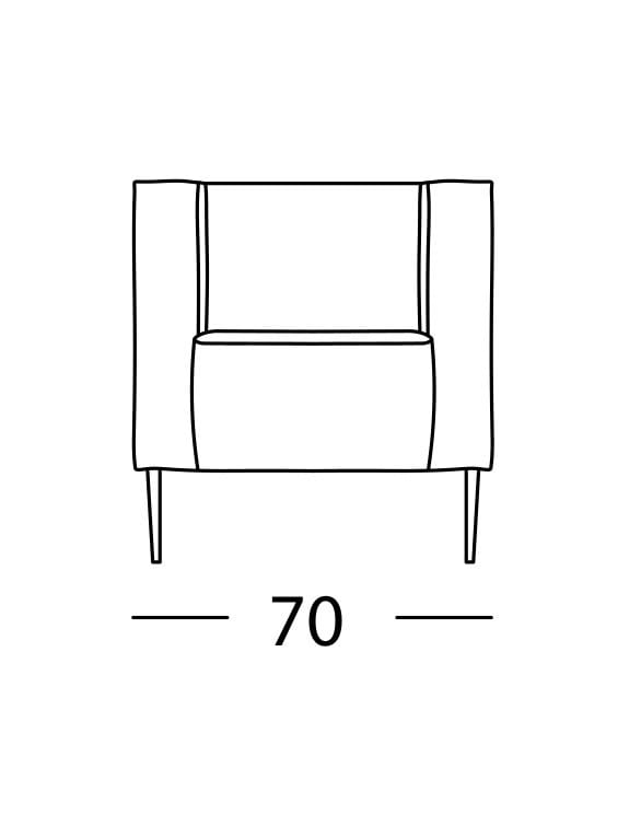 Кожаное кресло с подлокотниками Marac ARCH-00050169 - Вид №2