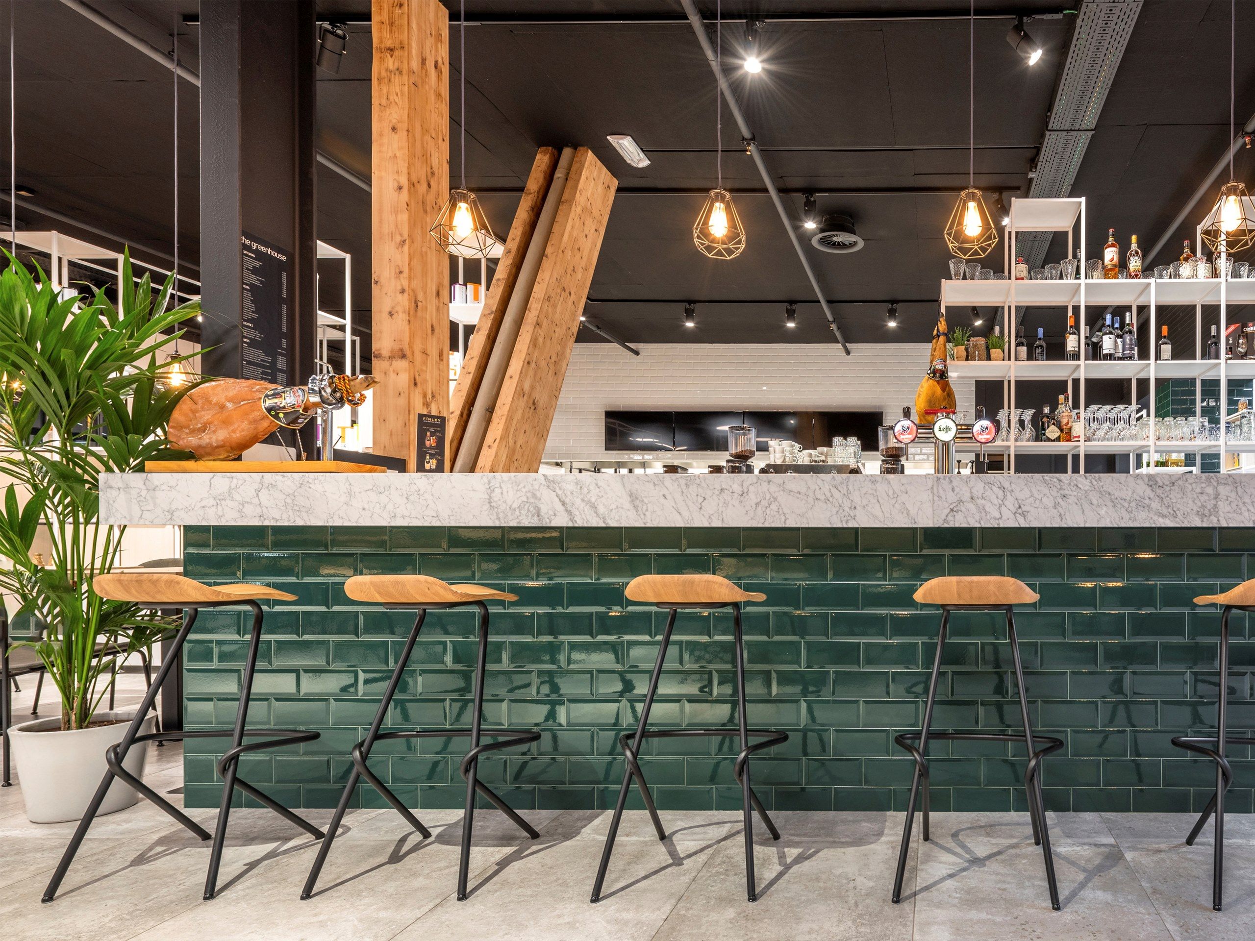 Низкий барный стул prostoria штамм ARCH-00019163 - Вид №5