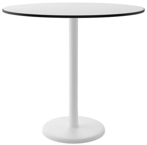 COLOS Круглый стол из крашеного металла и столешница из hpl Alfiere sun-id-1466920 - Вид №1