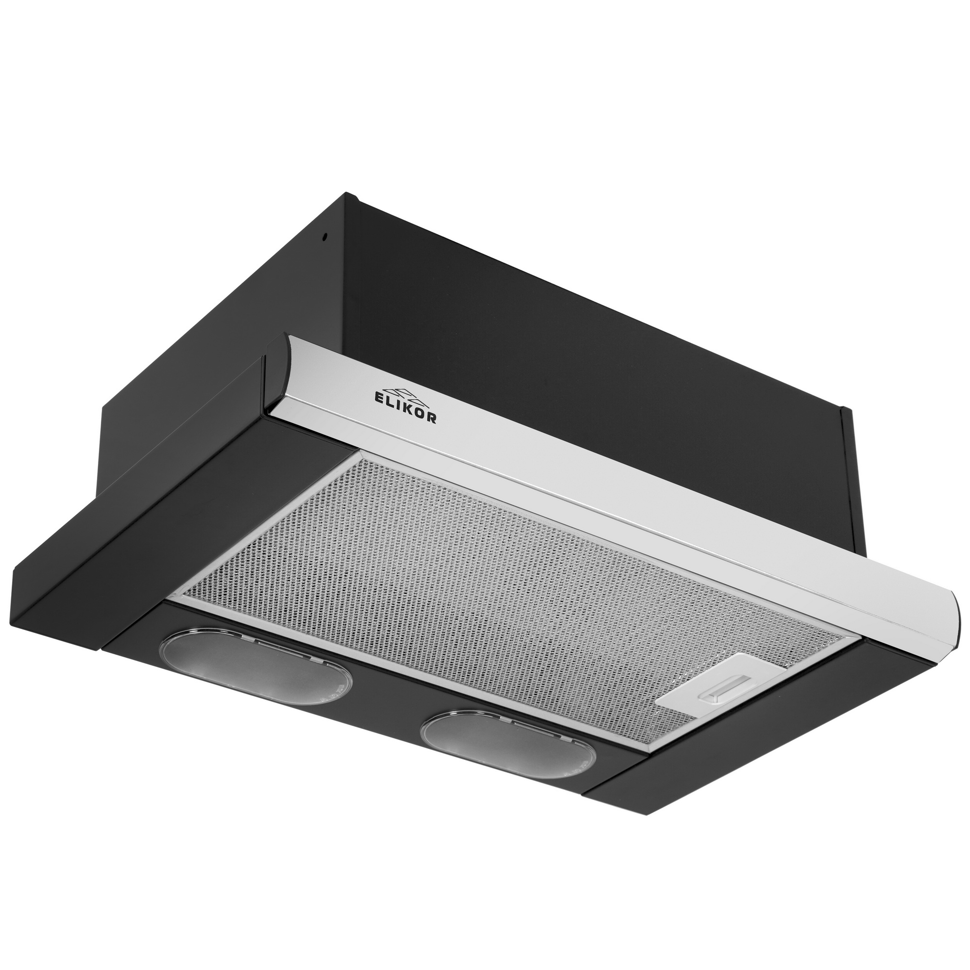 1074651 Вытяжка телескопическая ELIKOR Интегра 50П-400-В2Л черный/серебристый STDN-0023001
