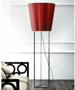 ERBA ITALIA Торшер с отраженным светом из атласа Fiore