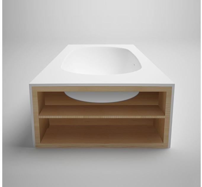 Blu Bathworks® Отдельностоящая ванна синего цвета ∙ stone ™ Amanpuri Bt6800 - Вид №1