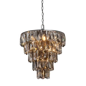 Подвесная люстра Vitaluce V5279-1/20+1 VITALUCE ДИЗАЙНЕРСКИЕ 328927 Прозрачный;коричневый