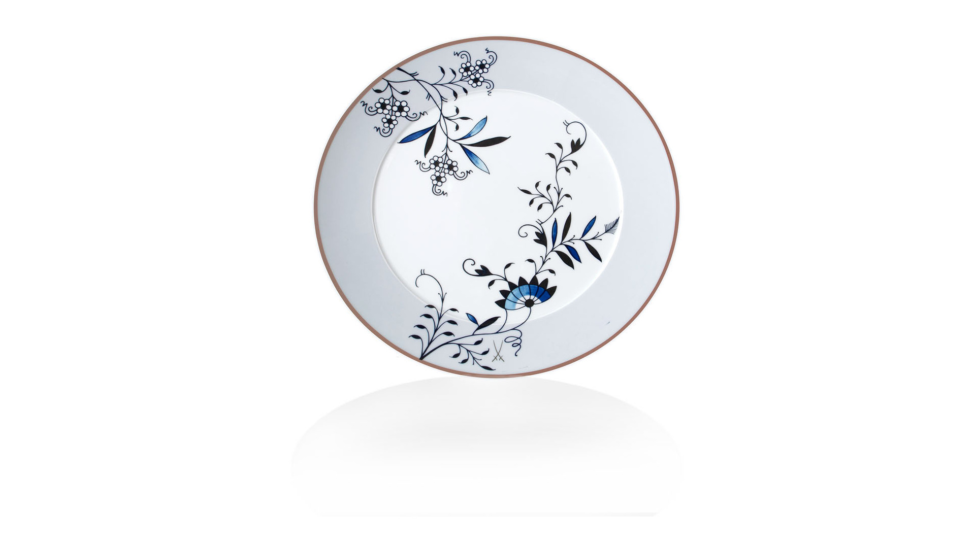 10664328 Meissen Набор из 6 тарелок обеденных Meissen "Коллаж. Благородный Китай", 29см Фарфор, Керамика  - Вид №1