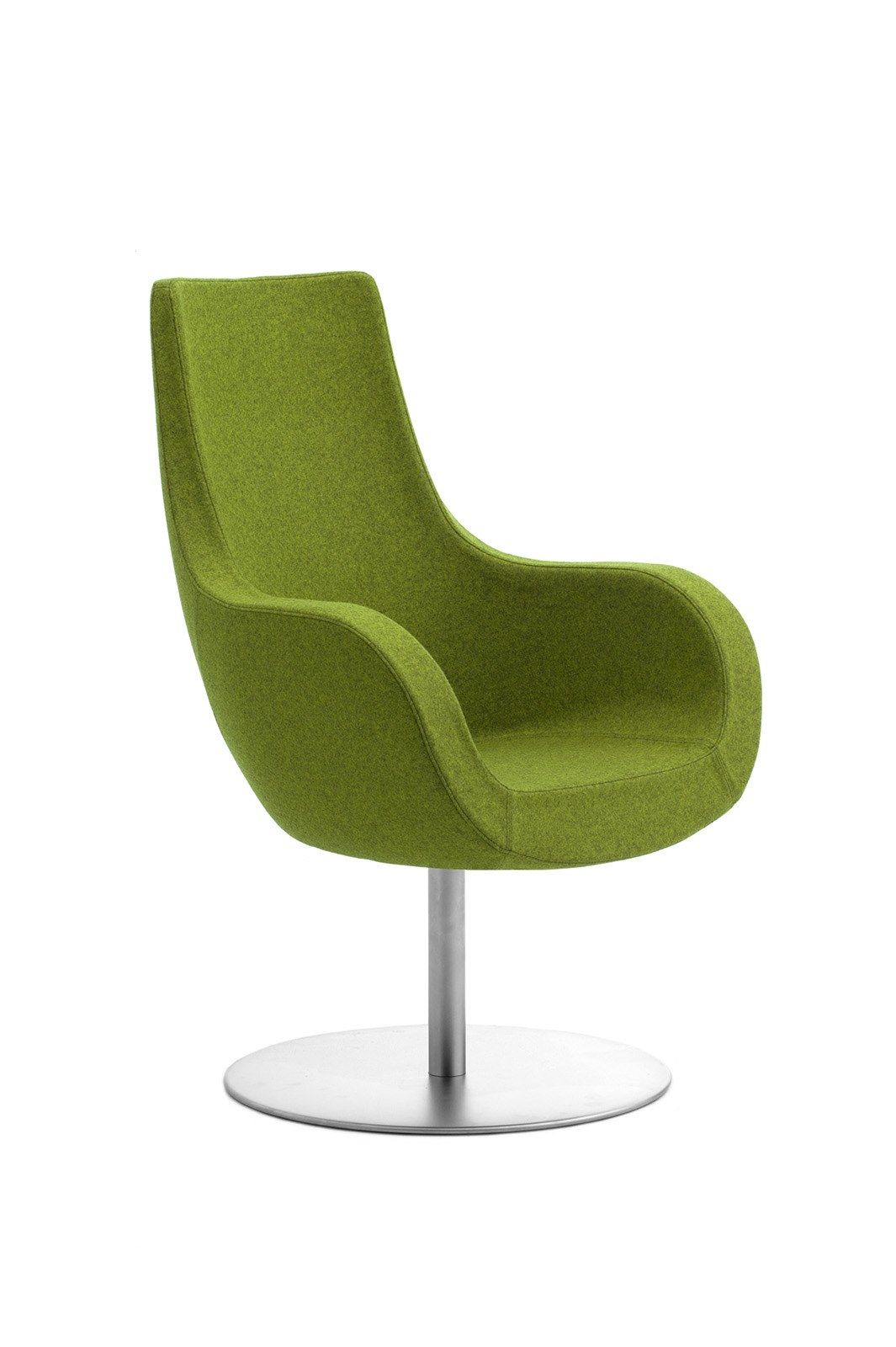 Шерстяное вращающееся кресло с подлокотниками Leyform Виктория ARCH-00092222 - Вид №5