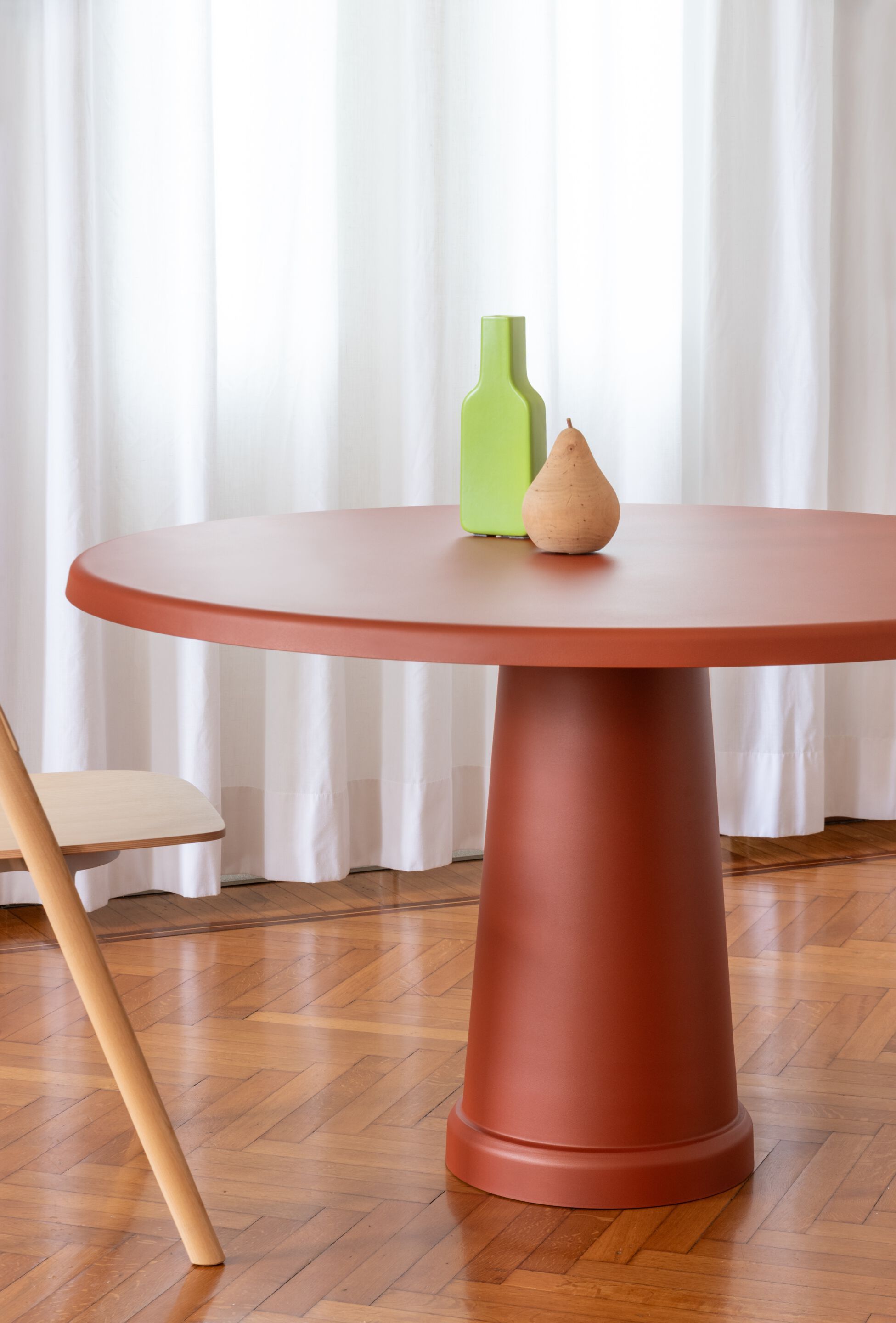 Круглый стальной стол с порошковым покрытием Magis ALL-ROUND ARCH-00051549 - Вид №3