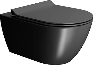881526 Подвесной унитаз настенный Антрацитовый GSI ceramica  Италия  - Вид №1