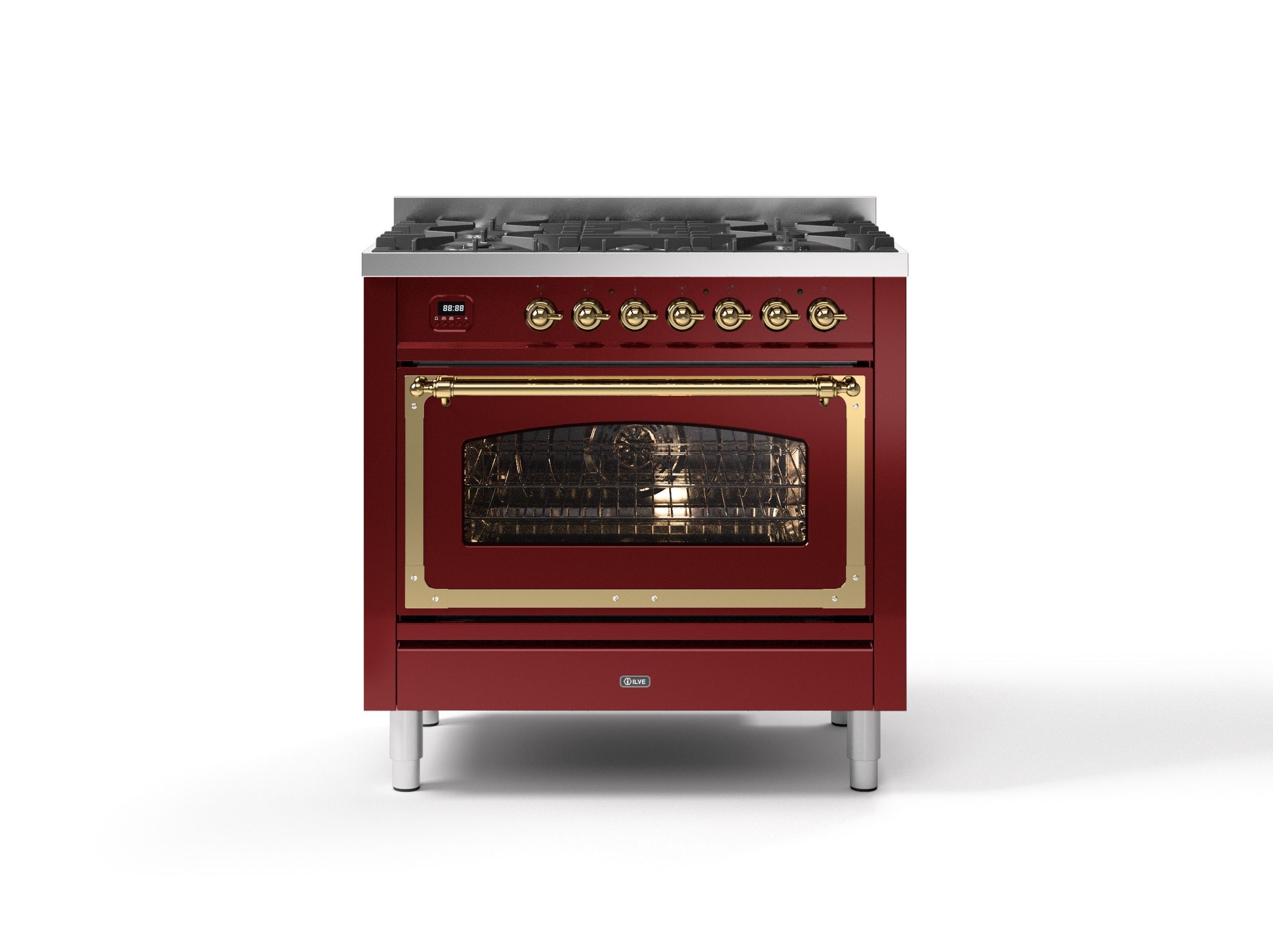 Отдельно стоящая кухня из нержавеющей стали Ilve Nostalgie ARCH-00004561 - Вид №7