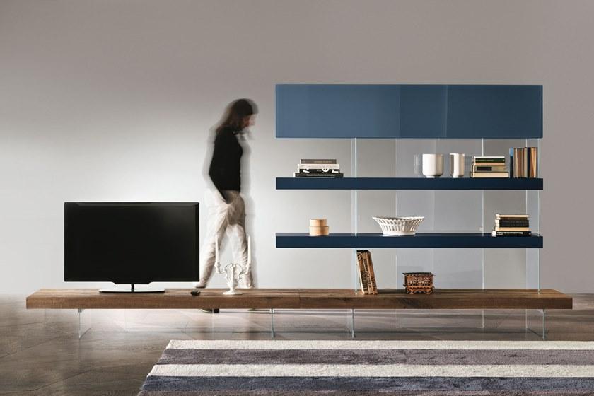 Lago Самонесущая стена из лакированного дерева и стекла Air sun-id-1381627 - Вид №2