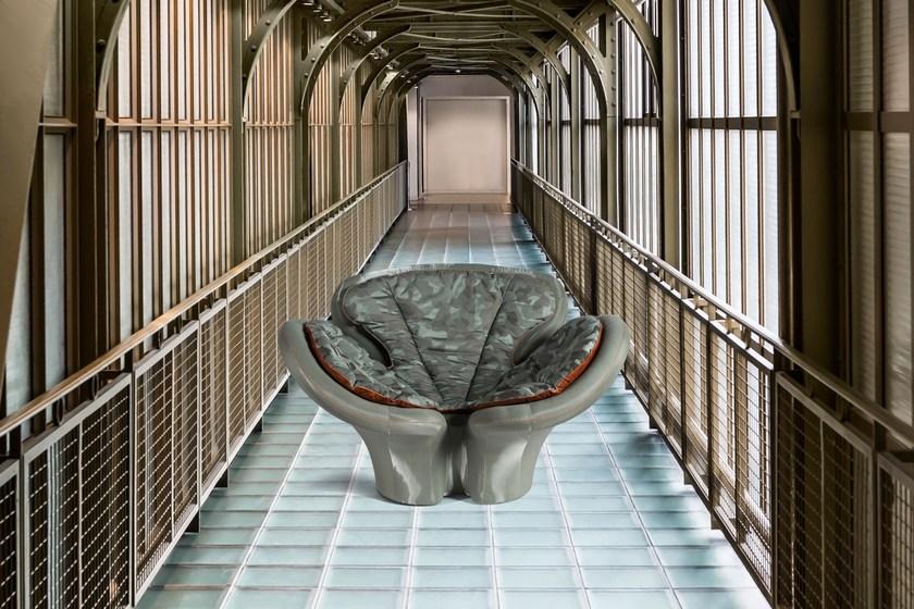 VGnewtrend Мягкое кожаное кресло с подлокотниками Pansè sun-id-1425755 - Вид №2