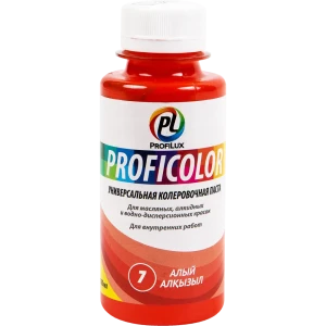 Колеровочная паста Profilux №7 100 гр цвет алый 14714346 STLM-2104798