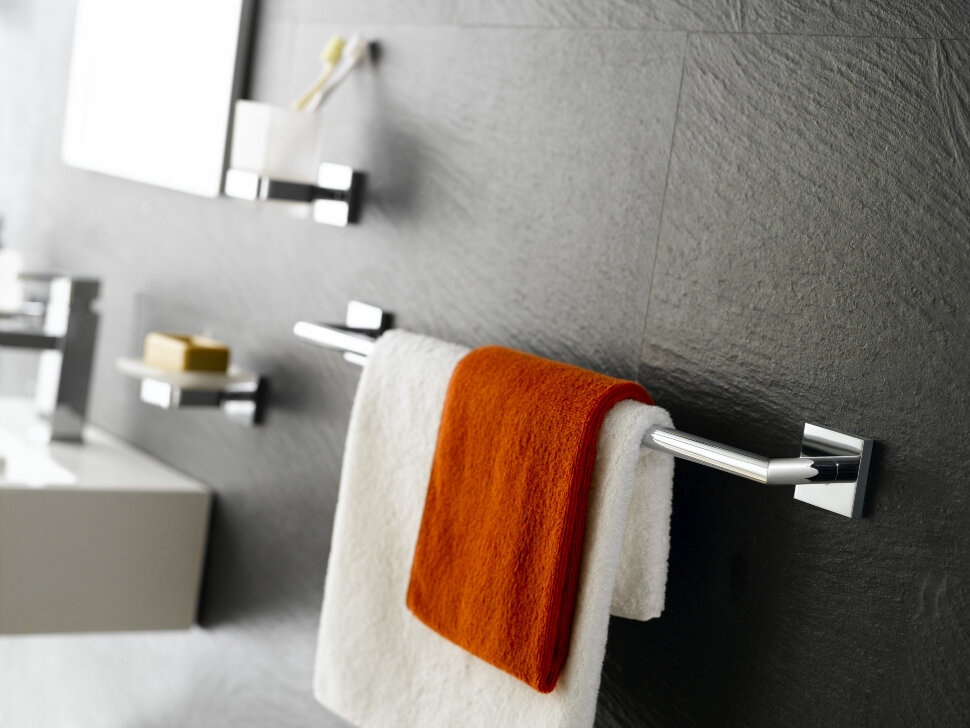 11801A Полотенцедержатель подвесной цвет хром LANGBERGER LEDRO - Вид №2