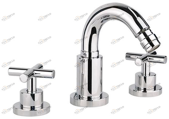 GUGLIELMI Смеситель для биде на 3 отверстия с регулируемым изливом Vera Fcpu58558