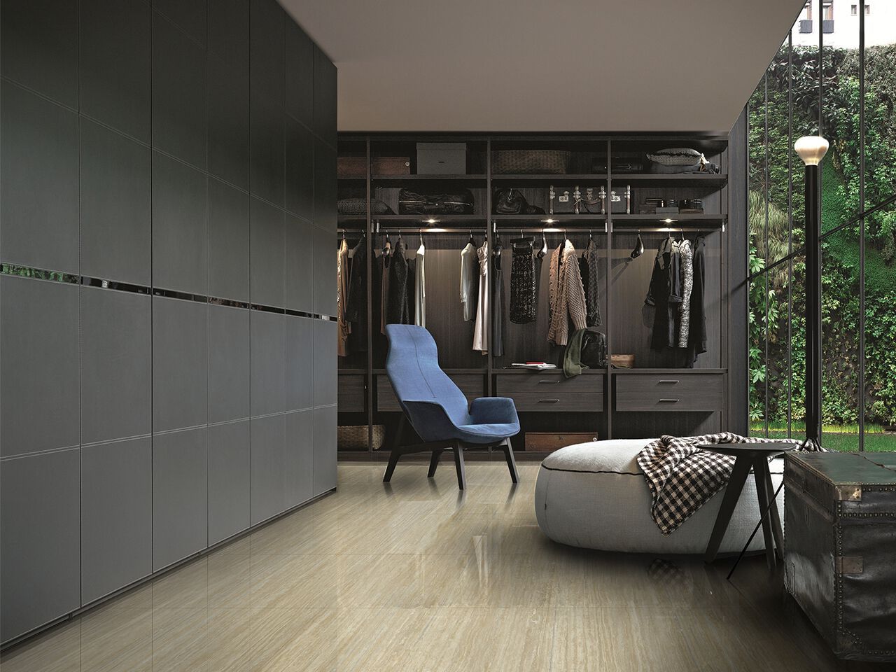 Пол / покрытие с эффектом травертина GANI MARBLE TILES ROMAN TRAVERTINE ARCH-00039125 - Вид №2