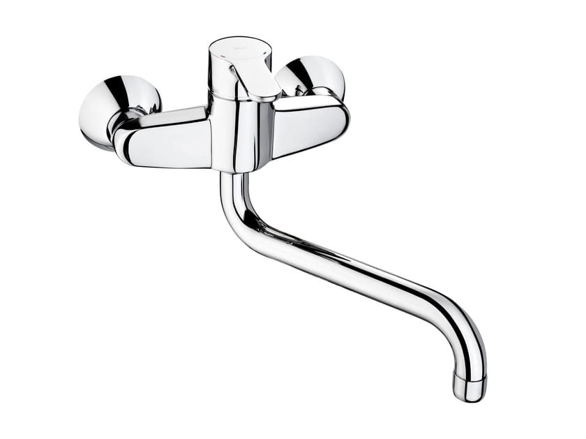 Смеситель для кухни из хромированной латуни с поворотным изливом Roca L20 ARCH-00045011