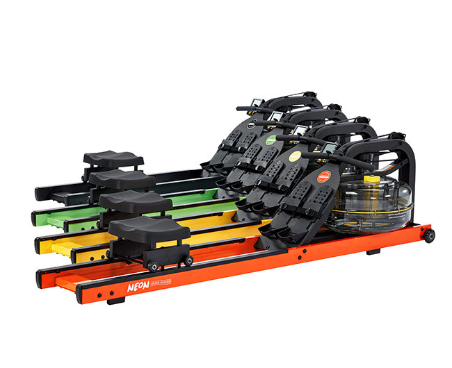 Гребной тренажер first degree fitness neon plus - оранжевый First Degree Fitness sun-id-2068466 - Вид №2