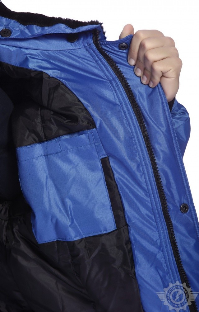 61557 Куртка "Алабама" зимняя василек  Зимняя спецодежда  размер 56-58/170-176  - Вид №7