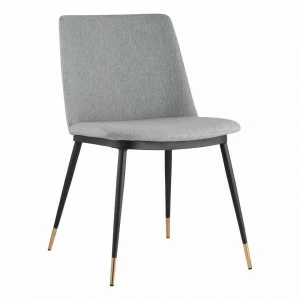 Стул со спинкой серо-голубой "Мелисса" STOOL GROUP ДИЗАЙНЕРСКИЕ, ИНТЕРЬЕРНЫЕ 00-3881859 Голубой