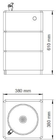 ENCHO ENCHEV - ETE Фонтан с бетонным полом  140  - Вид №2