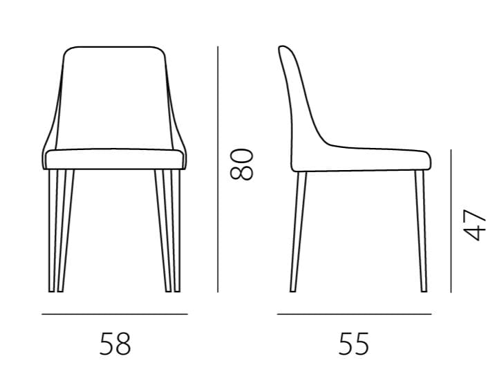 Мягкий стул RIFLESSI ARCH-00031321 - Вид №6