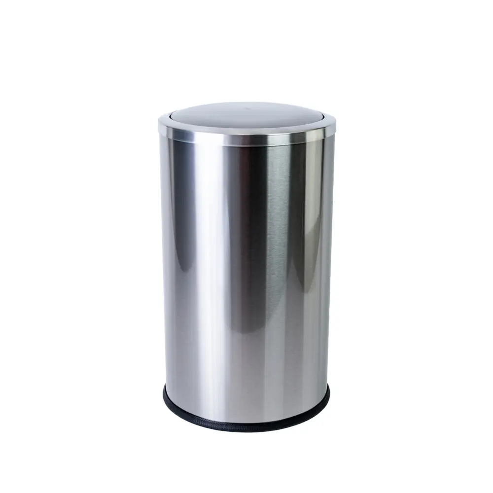 Контейнер для мусора Primanova Vita M-E45-30 20 л металл цвет хром 87794626 STLM-2183420 - Вид №1