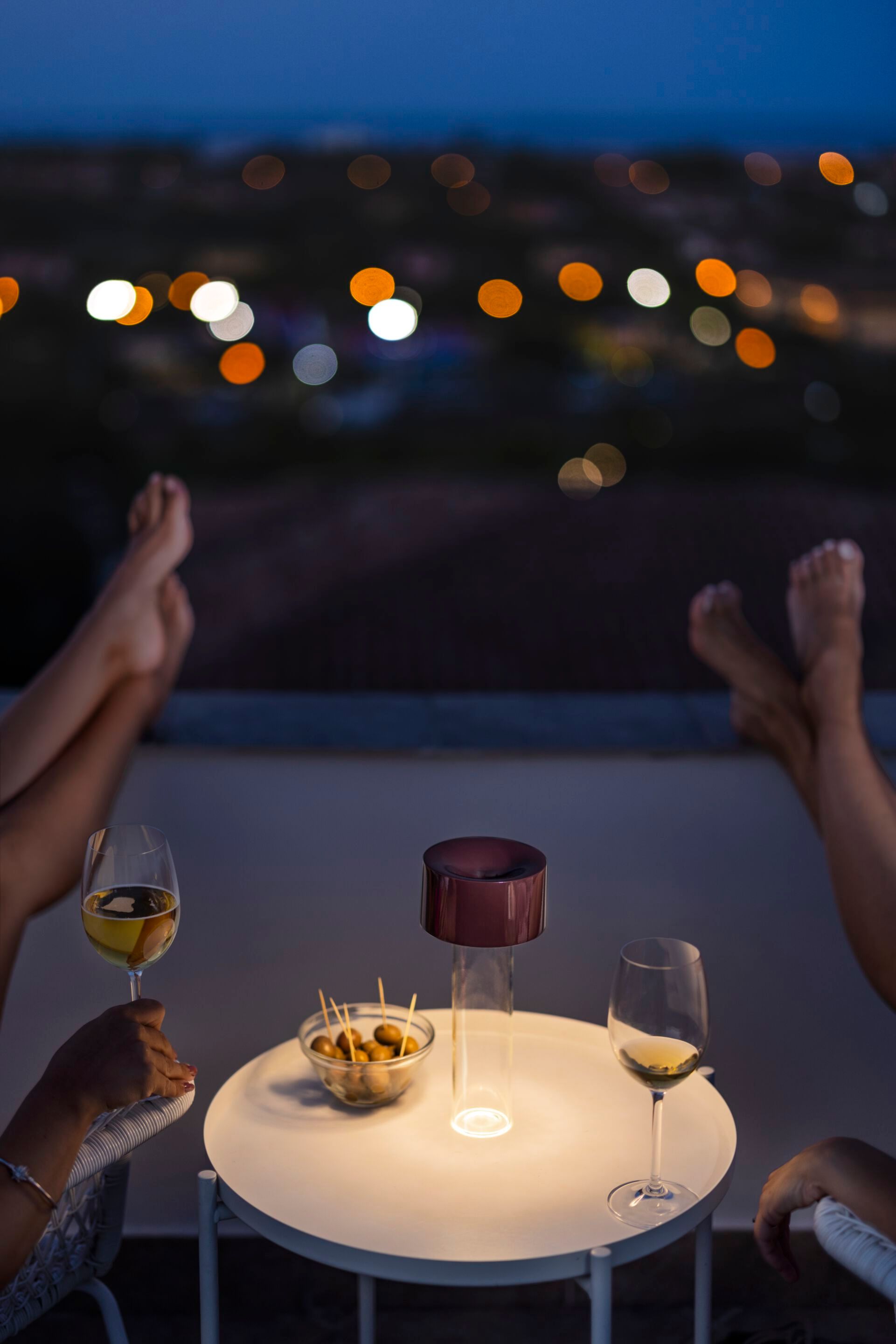 Настольная лампа из боросиликатного стекла и АБС Foscarini Fleur ARCH-00100288 - Вид №12