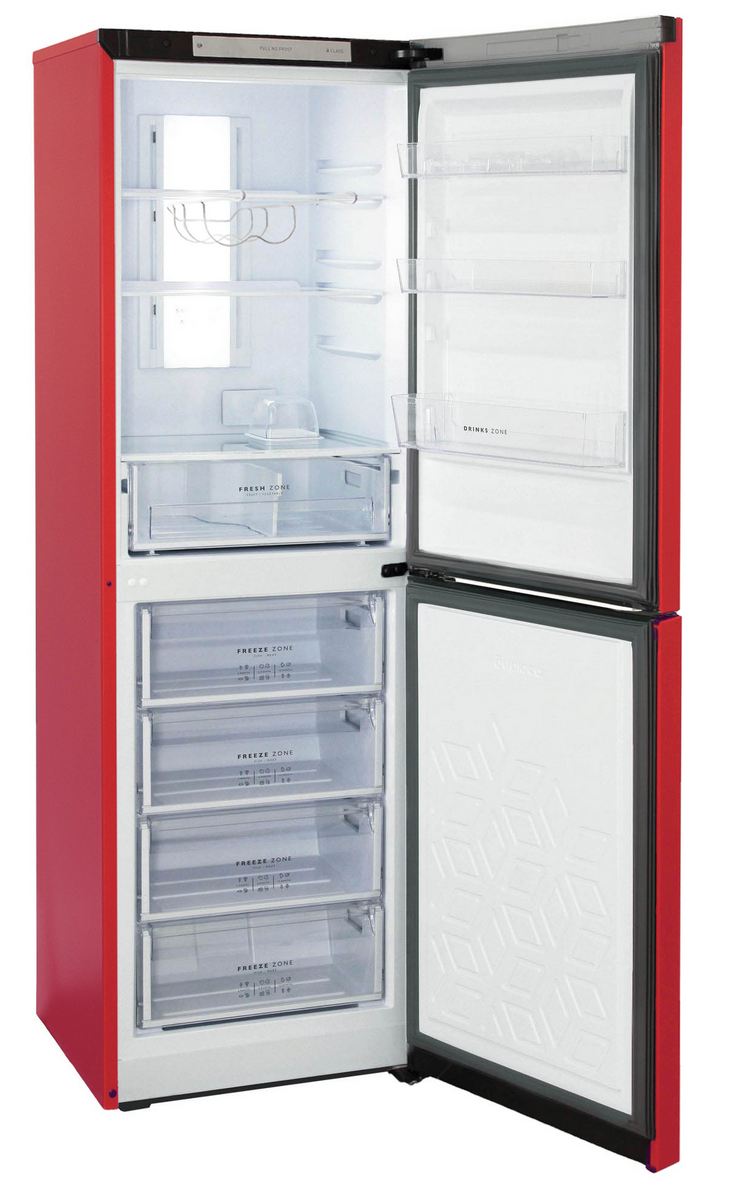 9185844 Холодильник с морозильником   Бирюса H940NF красный STDN-0118377 - Вид №4