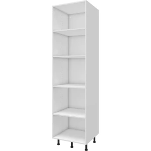 Konsensa Шкаф-колонна кухонный белый 60x215 см с регулируемыми полками 89410790